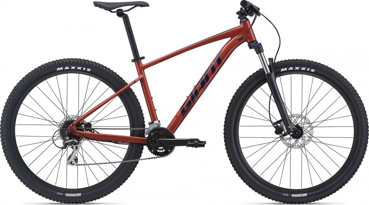 Фото выбрать и купить велосипед giant talon 2 (2021) темно-красный, размер l велосипеды со склада в СПб - большой выбор для взрослого и для детей, велосипед giant talon 2 (2021) темно-красный, размер l велосипеды в наличии - интернет-магазин Мастерская Тимура