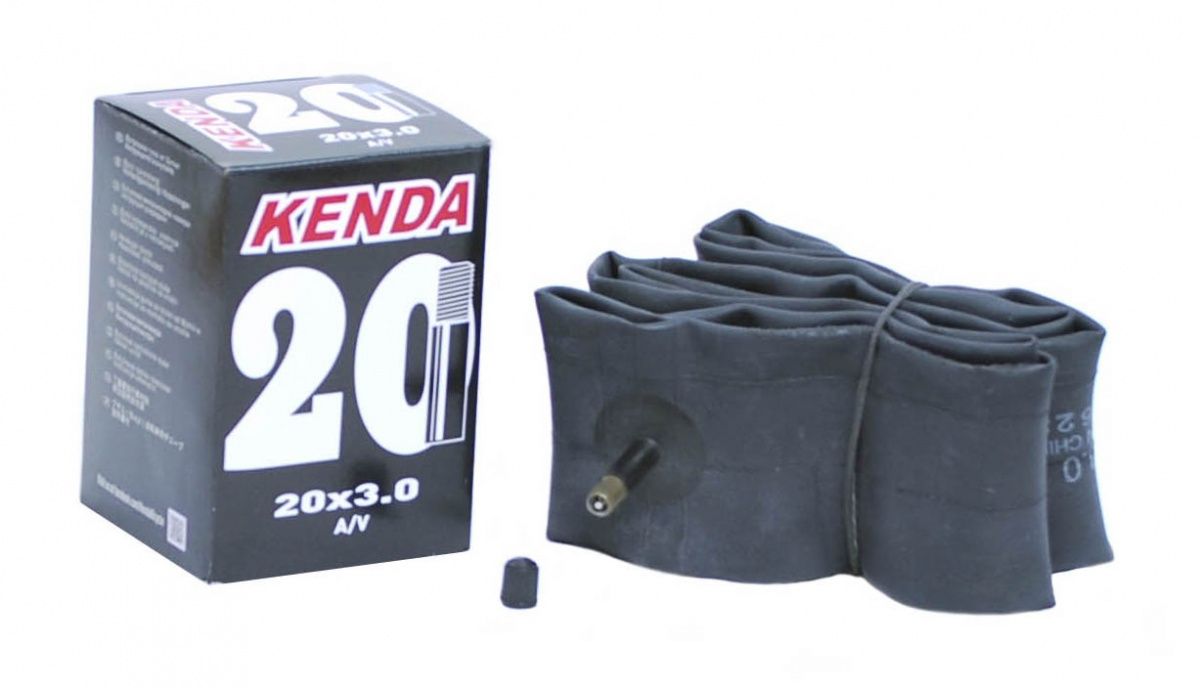 Фото выбрать и купить камера 20" авто "широкая" 3,00 (68-406) kenda [5-514432] для велосипедов со склада в СПб - большой выбор для взрослого, запчасти для велосипедов в наличии - интернет-магазин Мастерская Тимура