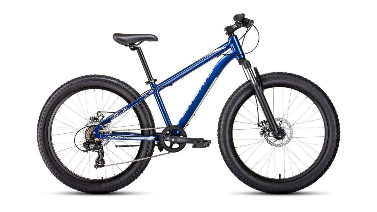 Фото выбрать и купить велосипед forward bizon mini 24 (2020) blue синий, размер 13" велосипеды с доставкой, в магазине или со склада в СПб - большой выбор для подростка, велосипед forward bizon mini 24 (2020) blue синий, размер 13" велосипеды в наличии - интернет-магазин Мастерская Тимура