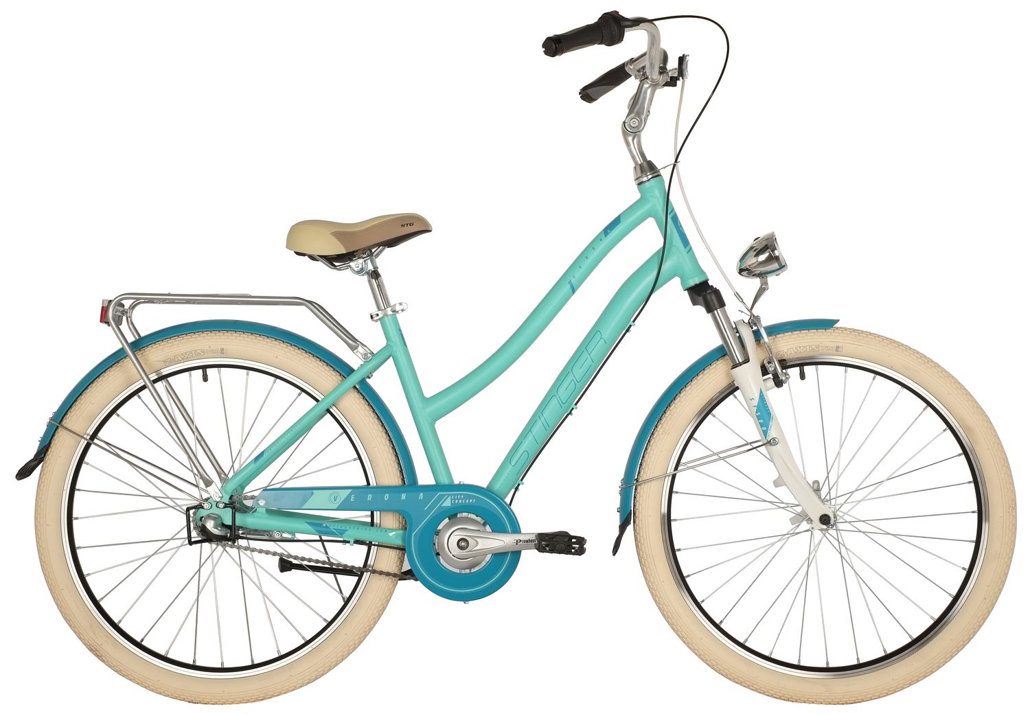 Фото выбрать и купить городской или дорожный велосипед для города и велопрогулок со склада в СПб - большой выбор для взрослого и для детей, велосипед stinger verona 26 (2022) зеленый, 15" велосипеды в наличии - интернет-магазин Мастерская Тимура