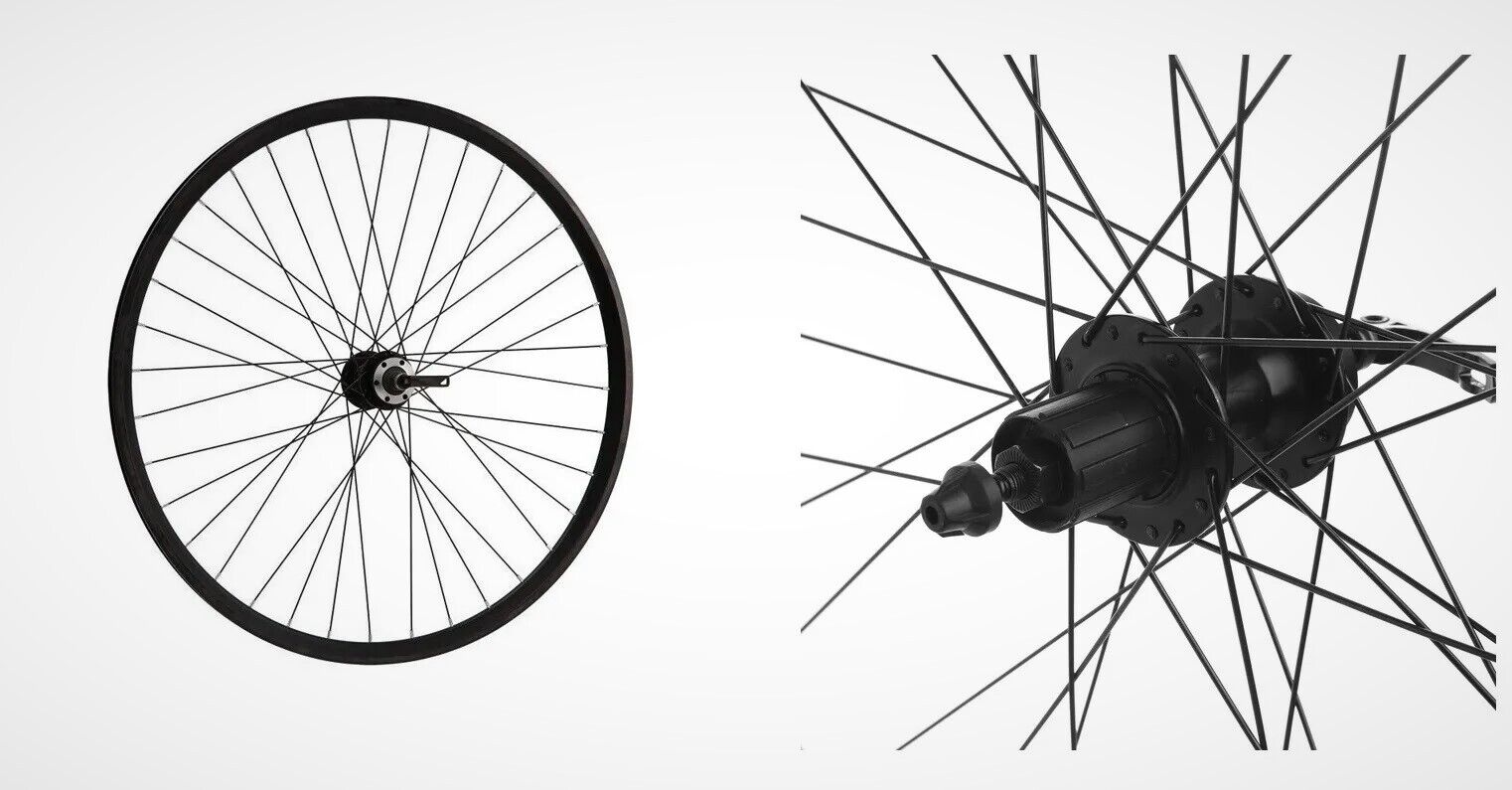 Фото выбрать и купить колесо 27,5" заднее, алю. втулка wz-a282rbd, под кассету 8-10 скор., дисковая (6 винтов), эксцентрик, пистонированный двустеночный обод (ут00025526) для велосипедов со склада в СПб - большой выбор для взрослого, запчасти для велосипедов в наличии - интернет-магазин Мастерская Тимура