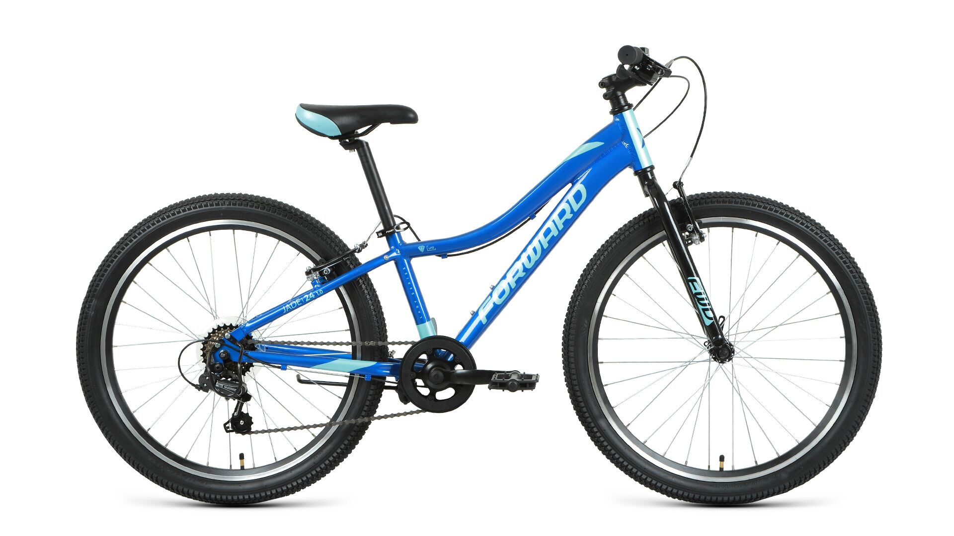 Фото выбрать и купить велосипед forward jade 24 1.0 (2021) синий / бирюзовый велосипеды с доставкой, в магазине или со склада в СПб - большой выбор для подростка, велосипед forward jade 24 1.0 (2021) синий / бирюзовый велосипеды в наличии - интернет-магазин Мастерская Тимура