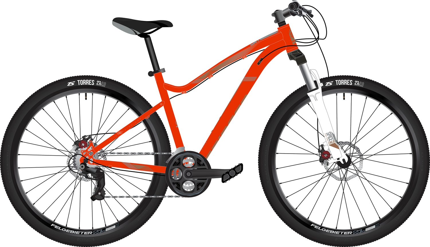 Фото выбрать и купить велосипед stinger vega evo 27,5 (2021) оранжевый, 17" велосипеды со склада в СПб - большой выбор для взрослого и для детей, велосипед stinger vega evo 27,5 (2021) оранжевый, 17" велосипеды в наличии - интернет-магазин Мастерская Тимура