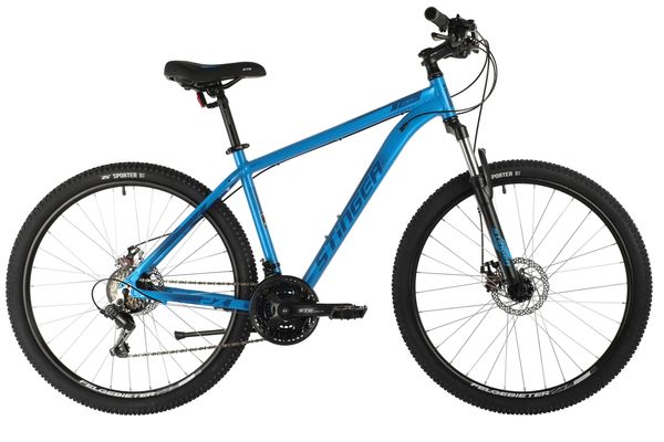 Фото выбрать и купить велосипед stinger element evo 27,5 (2021) синий, 20" велосипеды со склада в СПб - большой выбор для взрослого и для детей, велосипед stinger element evo 27,5 (2021) синий, 20" велосипеды в наличии - интернет-магазин Мастерская Тимура