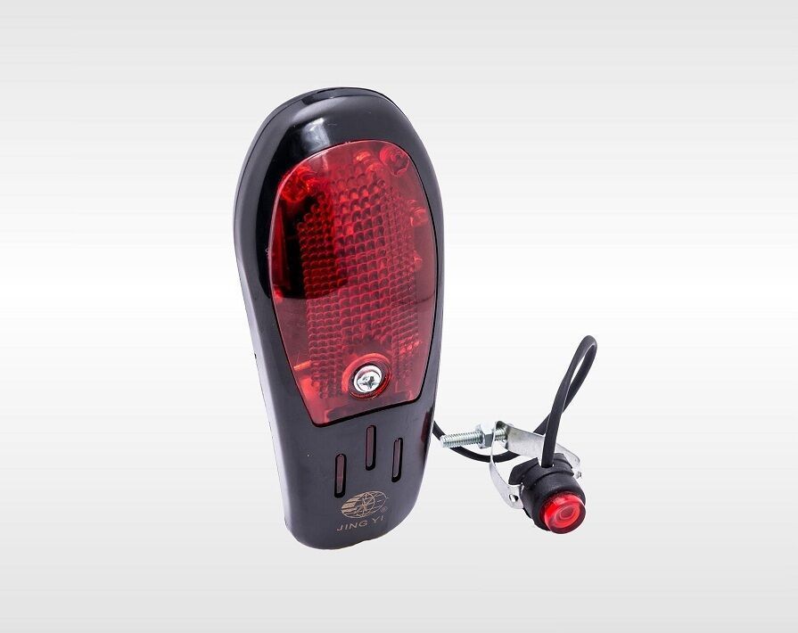Фото выбрать и купить звонок велосипедный, электронный, светозвуковой, 7 диодов/7 сигналов, сирена, с выносной кнопкой, jy-908b (черный/красный, fwd-jy-908b) для велосипедов со склада в СПб - большой выбор для взрослого, звонок велосипедный, электронный, светозвуковой, 7 диодов/7 сигналов, сирена, с выносной кнопкой, jy-908b (черный/красный, fwd-jy-908b) для велосипедов в наличии - интернет-магазин Мастерская Тимура