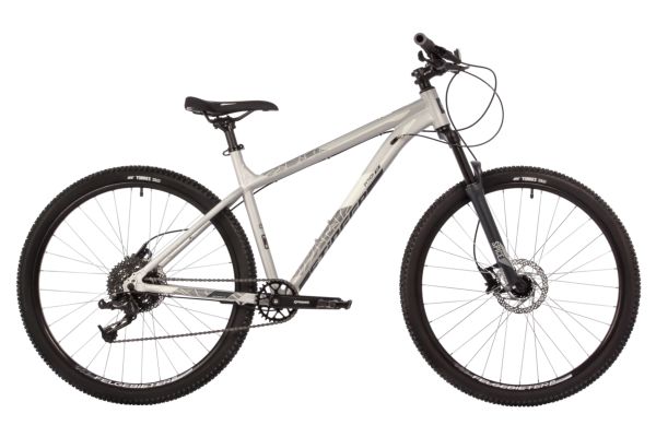 Фото выбрать и купить велосипед stinger python evo 27,5 (2021) серый, 18" велосипеды со склада в СПб - большой выбор для взрослого и для детей, велосипед stinger python evo 27,5 (2021) серый, 18" велосипеды в наличии - интернет-магазин Мастерская Тимура