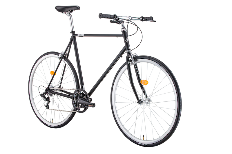 Фото выбрать и купить городской или дорожный велосипед для города и велопрогулок со склада в СПб - большой выбор для взрослого и для детей, велосипед bearbike taipei (2021) чёрный матовый, размер 500 мм велосипеды в наличии - интернет-магазин Мастерская Тимура