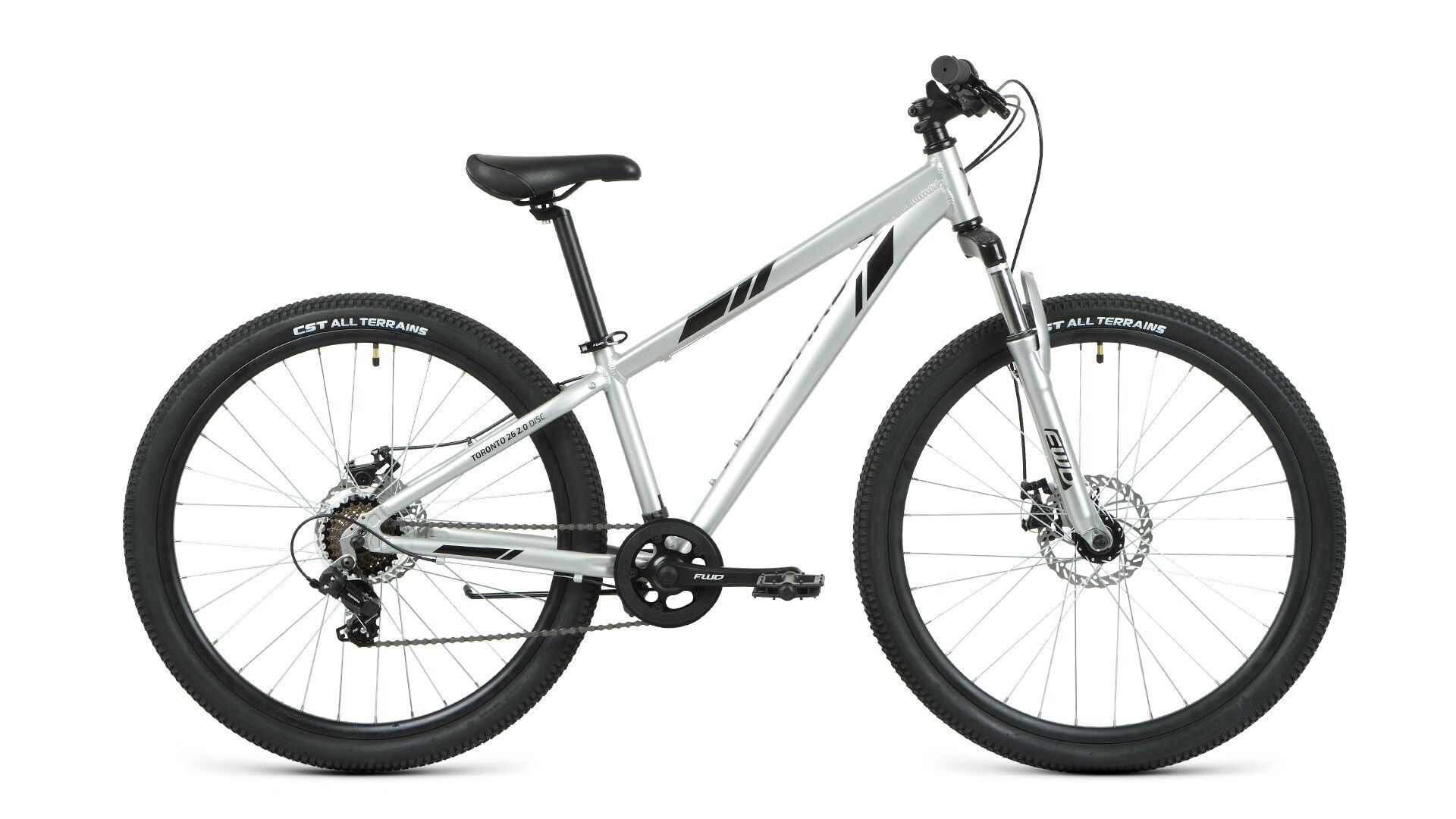 Фото выбрать и купить велосипед forward toronto 26 2.2 disc (2021) серебристый / черный, размер 13" велосипеды с доставкой, в магазине или со склада в СПб - большой выбор для подростка, велосипед forward toronto 26 2.2 disc (2021) серебристый / черный, размер 13" велосипеды в наличии - интернет-магазин Мастерская Тимура