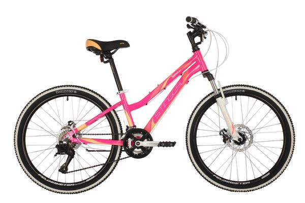 Фото выбрать и купить велосипед stinger laguna d 24 (2021) розовый велосипеды с доставкой, в магазине или со склада в СПб - большой выбор для подростка, велосипед stinger laguna d 24 (2021) розовый велосипеды в наличии - интернет-магазин Мастерская Тимура