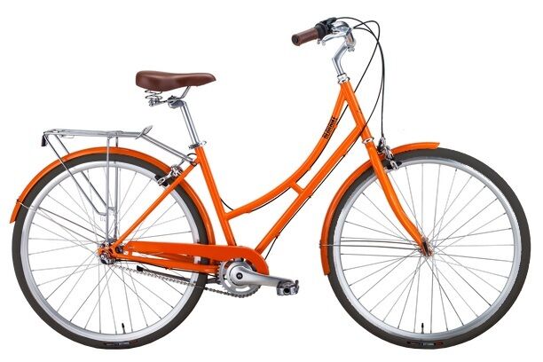 Фото выбрать и купить городской или дорожный велосипед для города и велопрогулок со склада в СПб - большой выбор для взрослого и для детей, велосипед bearbike marrakesh (2021) оранжевый, размер 450 мм велосипеды в наличии - интернет-магазин Мастерская Тимура