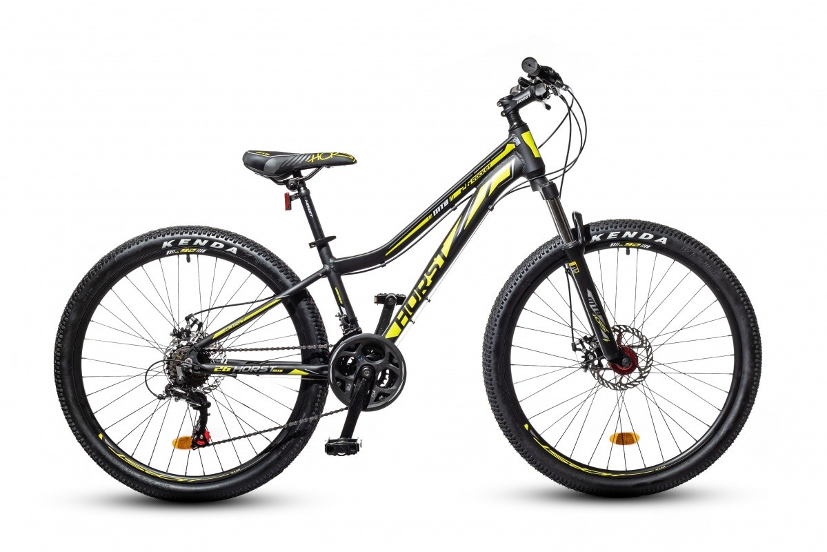 Фото выбрать и купить велосипед horst rocket (2021) черный/лимонный велосипеды с доставкой, в магазине или со склада в СПб - большой выбор для подростка, велосипед horst rocket (2021) черный/лимонный велосипеды в наличии - интернет-магазин Мастерская Тимура