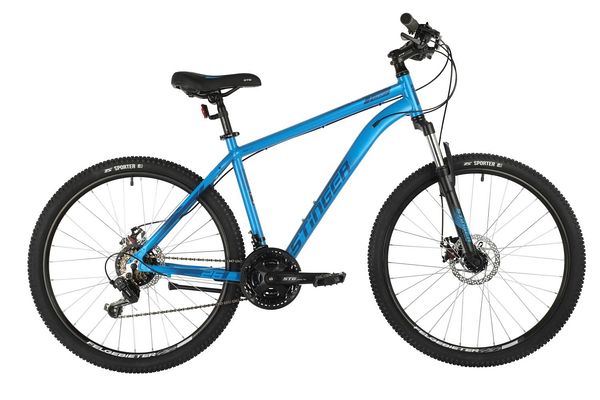 Фото выбрать и купить велосипед stinger element evo 26 (2021) синий, 16" велосипеды со склада в СПб - большой выбор для взрослого и для детей, велосипед stinger element evo 26 (2021) синий, 16" велосипеды в наличии - интернет-магазин Мастерская Тимура