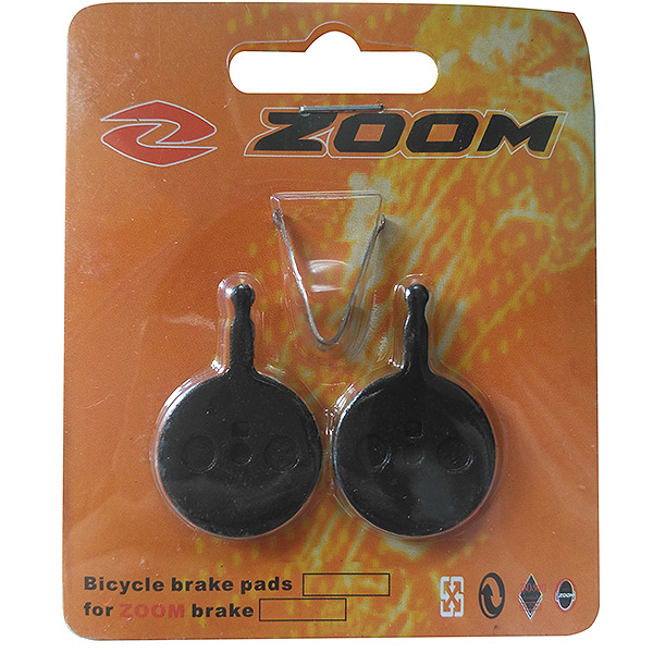 Фото выбрать и купить колодки тормозные для дисковых тормозов zoom db280, пружина, органика, для велосипедов со склада в СПб - большой выбор для взрослого, запчасти для велосипедов в наличии - интернет-магазин Мастерская Тимура