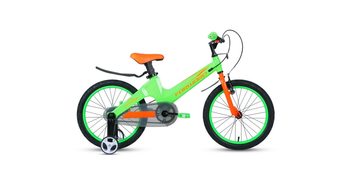 Фото выбрать и купить велосипед forward cosmo 18 2.0 (2020) green зелёный детские в магазинах или со склада в СПб - большой выбор для взрослого и для детей, велосипед forward cosmo 18 2.0 (2020) green зелёный детские в наличии - интернет-магазин Мастерская Тимура