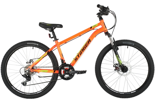 Фото выбрать и купить велосипед stinger element evo 24 (2021) оранжевый велосипеды с доставкой, в магазине или со склада в СПб - большой выбор для подростка, велосипед stinger element evo 24 (2021) оранжевый велосипеды в наличии - интернет-магазин Мастерская Тимура