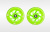 Фото выбрать и купить колёса для самоката: 2 колеса 125 мм, светящиеся, с пошипниками abec (зеленый) (fwd802004-4) Запчасти для самокатов, в интернет-магазине, в магазинах в наличии или со склада в СПб - большой выбор для любителей, самокаты трюковые, самокаты с надувными колесами, трехколесные самокаты для детей, электросамокаты и самокаты для взрослых, колёса для самоката: 2 колеса 125 мм, светящиеся, с пошипниками abec (зеленый) (fwd802004-4) в наличии - интернет-магазин Мастерская Тимура