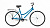 Фото выбрать и купить городской или дорожный велосипед для города и велопрогулок со склада в СПб - большой выбор для взрослого и для детей, велосипед altair city low 28 (2023) голубой/белый, размер 19" велосипеды в наличии - интернет-магазин Мастерская Тимура