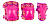 Фото выбрать и купить защита safe fit teens 2.0 pink s (nn012007) для велосипедов со склада в СПб - большой выбор для взрослого, защита safe fit teens 2.0 pink s (nn012007) для велосипедов в наличии - интернет-магазин Мастерская Тимура