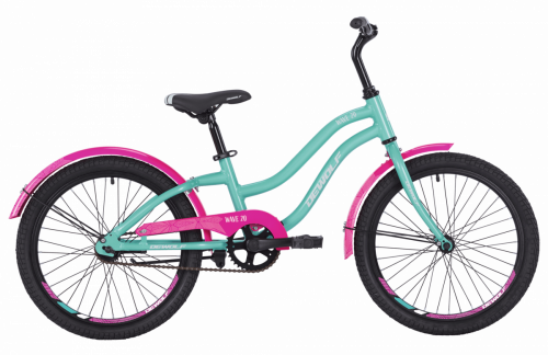 Фото выбрать и купить детский велосипед или подростковый, для девочки или мальчика, размеры 18 дюймов и 20 дюймов, горный, городской, фэтбайк, полуфэт, BMX, складной детский, со склада в СПб - детские велосипеды, велосипед dewolf wave 20 (2021) бирюзовый  в наличии - интернет-магазин Мастерская Тимура