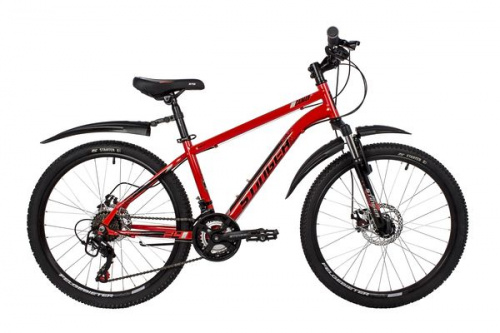 Фото выбрать и купить горный велосипед, горный двухподвес для подростка, BMX, полуфэт, фэтбайк, складной, детский велосипед для девочки или мальчика в СПб - большой выбор, размер колеса 20, 24, 26 и 27,5 дюйма, велосипед stinger caiman d 24 (2022) красный  в наличии - интернет-магазин Мастерская Тимура