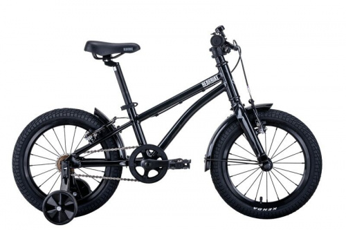 Фото выбрать и купить детский велосипед или подростковый, для девочки или мальчика, размеры 12 дюймов, 14 дюймов, 16 дюймов, 18 дюймов и 20 дюймов, горный, городской, фэтбайк, полуфэт, BMX, складной детский, трехколесный, со склада в СПб - детские велосипеды, велосипед bearbike kitez 16 (2021) чёрный черный  в наличии - интернет-магазин Мастерская Тимура