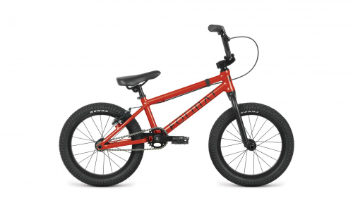 Фото выбрать и купить BMX, велосипед 4X, стрит или дерт со склада в СПб - большой выбор для взрослого 20, 24 или 26 дюймов, для трюков велосипеды, велосипед format kids 16 bmx (2022) красный  в наличии - интернет-магазин Мастерская Тимура