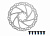 Фото выбрать и купить ротор дискового тормоза 160 мм, 6 болтов, new vision yrt-01 для велосипедов со склада в СПб - большой выбор для взрослого, запчасти для велосипедов в наличии - интернет-магазин Мастерская Тимура
