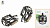 Фото выбрать и купить педали (комплект), 103x83 мм, алюминиевые, подшипники скольжения, nf-602 (черный, rpenf6020001) для велосипедов со склада в СПб - большой выбор для взрослого, запчасти для велосипедов в наличии - интернет-магазин Мастерская Тимура
