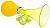 Фото выбрать и купить клаксон 71di-02 пластик/пвх жёлтый для велосипедов со склада в СПб - большой выбор для взрослого, клаксон 71di-02 пластик/пвх жёлтый для велосипедов в наличии - интернет-магазин Мастерская Тимура