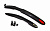 Фото выбрать и купить крылья (комплект) удлиненные, 26" - 28", пластик, с отражателем, forward (черный, xgnb-021) для велосипедов со склада в СПб - большой выбор для взрослого, крылья (комплект) удлиненные, 26" - 28", пластик, с отражателем, forward (черный, xgnb-021) для велосипедов в наличии - интернет-магазин Мастерская Тимура