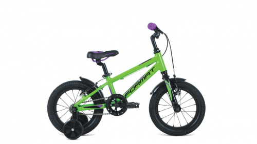 Фото выбрать и купить BMX, велосипед 4X, стрит или дерт со склада в СПб - большой выбор для взрослого 20, 24 или 26 дюймов, для трюков велосипеды, велосипед format kids 14 bmx (2020) green зелёный  в наличии - интернет-магазин Мастерская Тимура