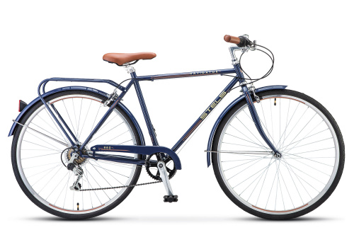 Фото выбрать и купить горный или городской велосипед, коммутер или коммютер, подростковый или туристический со склада в СПб - большой выбор для взрослого, размеры 16, 18, 20, 24, 26 и 28 дюймов, велосипед stels navigator 360 28 v010 (2019) синий, размер 21,5" велосипеды в наличии - интернет-магазин Мастерская Тимура