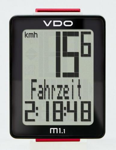 Фото выбрать и купить велокомп. 4-30010 vdo m1.1 5 ф-ций 3-строчный дисплей черно-белый (германия) Велокомпьютеры проводные, в интернет-магазине, в магазинах в наличии или со склада в СПб - большой выбор для любителей велоспорта, велокомп. 4-30010 vdo m1.1 5 ф-ций 3-строчный дисплей черно-белый (германия) в наличии - интернет-магазин Мастерская Тимура