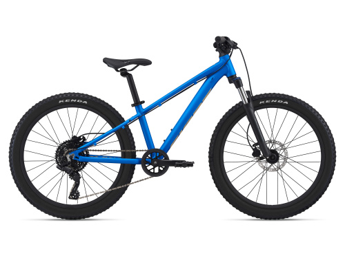 Фото выбрать и купить горный велосипед, горный двухподвес для подростка, BMX, полуфэт, фэтбайк, складной, детский велосипед для девочки или мальчика в СПб - большой выбор, размер колеса 20, 24, 26 и 27,5 дюйма, велосипед giant stp 24 fs-giant (2022) azure blue  в наличии - интернет-магазин Мастерская Тимура
