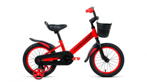 Фото выбрать и купить детский велосипед или подростковый, для девочки или мальчика, размеры 14 дюймов, 16 дюймов, горный, BMX, детский, трехколесный, со склада в СПб - детские велосипеды, велосипед forward nitro 14 (2020) red красный  в наличии - интернет-магазин Мастерская Тимура