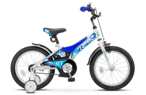 Фото выбрать и купить детский велосипед или подростковый, для девочки или мальчика, размеры 12 дюймов, 14 дюймов, 16 дюймов, 18 дюймов и 20 дюймов, горный, городской, фэтбайк, полуфэт, BMX, складной детский, трехколесный, со склада в СПб - детские велосипеды, велосипед stels jet 16 z010 (2020) голубой/зелёный  в наличии - интернет-магазин Мастерская Тимура