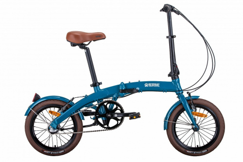 Фото выбрать и купить горный или городской велосипед, туристический, складной, со склада в СПб - большой выбор для взрослого, размеры 14, 16, 20, 22, 24, 26, 28 дюймов, детские велосипеды, велосипед bearbike budapest (2021) синий  в наличии - интернет-магазин Мастерская Тимура