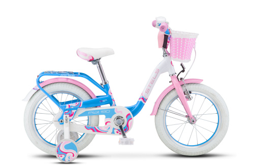 Фото выбрать и купить детский велосипед или подростковый, для девочки или мальчика, размеры 12 дюймов, 14 дюймов, 16 дюймов, 18 дюймов и 20 дюймов, горный, городской, фэтбайк, полуфэт, BMX, складной детский, трехколесный, со склада в СПб - детские велосипеды, велосипед stels pilot 190 16 v030 (2019) зелёный/жёлтый/белый, размер  в наличии - интернет-магазин Мастерская Тимура