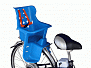 Фото выбрать и купить кресло детское, крепеж на багажник, пластик (цвет синий) (r-3359) для велосипедов со склада в СПб - большой выбор для взрослого, кресло детское, крепеж на багажник, пластик (цвет синий) (r-3359) для велосипедов в наличии - интернет-магазин Мастерская Тимура