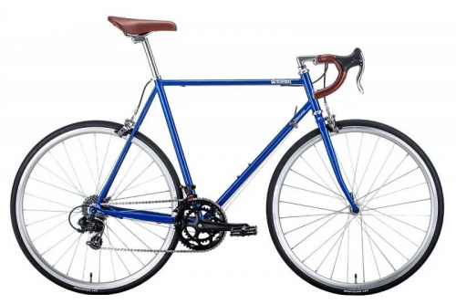 Фото выбрать и купить шоссейный велосипед или циклокросс со склада в СПб - большой выбор для взрослого 27,5 и 28 дюймов,  велосипед bearbike minsk (2021) синий, размер 500 мм  в наличии - интернет-магазин Мастерская Тимура