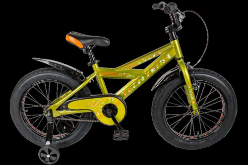 Фото выбрать и купить детский велосипед или подростковый, для девочки или мальчика, размеры 12 дюймов, 14 дюймов, 16 дюймов, 18 дюймов и 20 дюймов, горный, городской, фэтбайк, полуфэт, BMX, складной детский, трехколесный, со склада в СПб - детские велосипеды, велосипед tech team bully 18 (18" 1 ск.) alu, зеленый (nn003839)  в наличии - интернет-магазин Мастерская Тимура