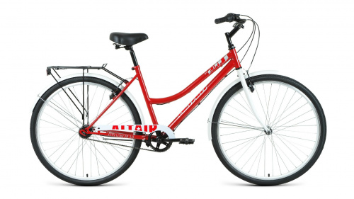 Фото выбрать и купить горный или городской велосипед, коммутер или коммютер, подростковый или туристический со склада в СПб - большой выбор для взрослого, размеры 16, 18, 20, 24, 26 и 28 дюймов, велосипед altair city 28 low 3.0 (28" 3 ск. рост. 19") темно-красный/белый, rbk22al28029 велосипеды в наличии - интернет-магазин Мастерская Тимура