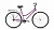 Фото выбрать и купить городской или дорожный велосипед для города и велопрогулок со склада в СПб - большой выбор для взрослого и для детей, велосипед altair city low 28 (2023) фиолетовый/белый, размер 19" велосипеды в наличии - интернет-магазин Мастерская Тимура