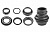 Фото выбрать и купить рулевая колонка kl-b202 kenli 1" резьб. сталь. чёрн. для велосипедов со склада в СПб - большой выбор для взрослого, запчасти для велосипедов в наличии - интернет-магазин Мастерская Тимура