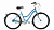 Фото выбрать и купить городской или дорожный велосипед для города и велопрогулок со склада в СПб - большой выбор для взрослого и для детей, велосипед format 7732 26 (2021) серо-голубой, размер 16" велосипеды в наличии - интернет-магазин Мастерская Тимура