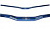 Фото выбрать и купить руль riser funn fatboy dh 785mm 30mm 31.8mm blast polish blue для велосипедов со склада в СПб - большой выбор для взрослого, запчасти для велосипедов в наличии - интернет-магазин Мастерская Тимура