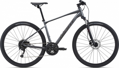 Фото выбрать и купить велосипед giant roam 2 disc (2021) графитовый, размер l со склада в СПб - большой выбор для взрослого 28 или 29 дюймов, велосипед giant roam 2 disc (2021) графитовый, размер l  в наличии, есть женские модели - интернет-магазин Мастерская Тимура