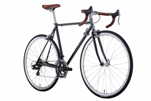 Фото выбрать и купить шоссейный велосипед или циклокросс со склада в СПб - большой выбор для взрослого 27,5 и 28 дюймов,  велосипед bearbike minsk (2021) чёрный, размер 500 мм  в наличии - интернет-магазин Мастерская Тимура
