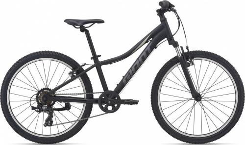 Фото выбрать и купить горный велосипед, горный двухподвес для подростка, BMX, полуфэт, фэтбайк, складной, детский велосипед для девочки или мальчика в СПб - большой выбор, размер колеса 20, 24, 26 и 27,5 дюйма, велосипед giant xtc jr 24 (2021) чёрный  в наличии - интернет-магазин Мастерская Тимура