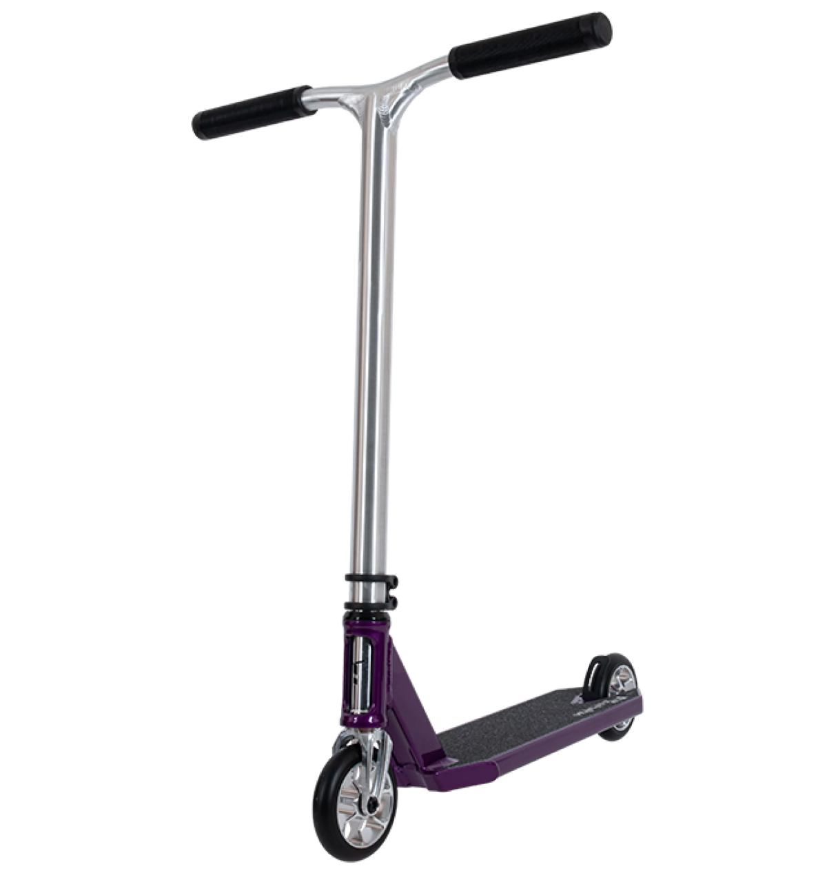 Фото выбрать и купить самокат трюковый tech team provokator 47 v2 фиолетовый / purple (1/4, nn019030) в магазинах в наличии или заказать в интернет-магазине с доставкой со склада в СПб - большой выбор для взрослого, самокат трюковый tech team provokator 47 v2 фиолетовый / purple (1/4, nn019030) в наличии - интернет-магазин Мастерская Тимура